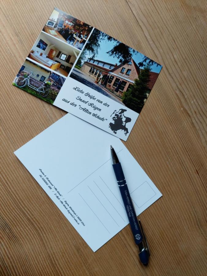 Pension & Restaurant "Alte Schule" Kluis Eksteriør billede